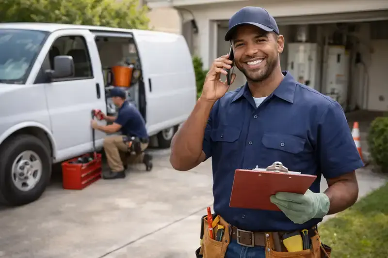 Local service layout preview