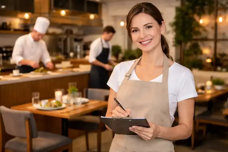 Restaurant layout preview